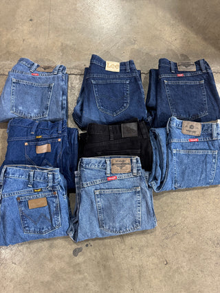 LEE WRANGLER JEANS