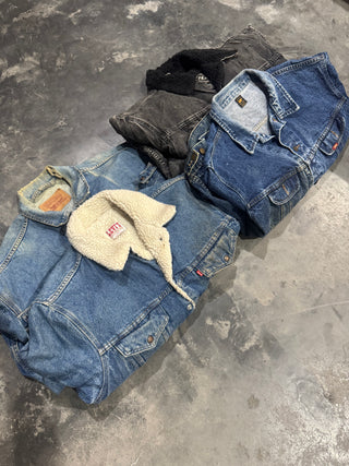 LLW DENIM JACKETS (LEVI'S LEE WRANGLER DENIM JACKETS)